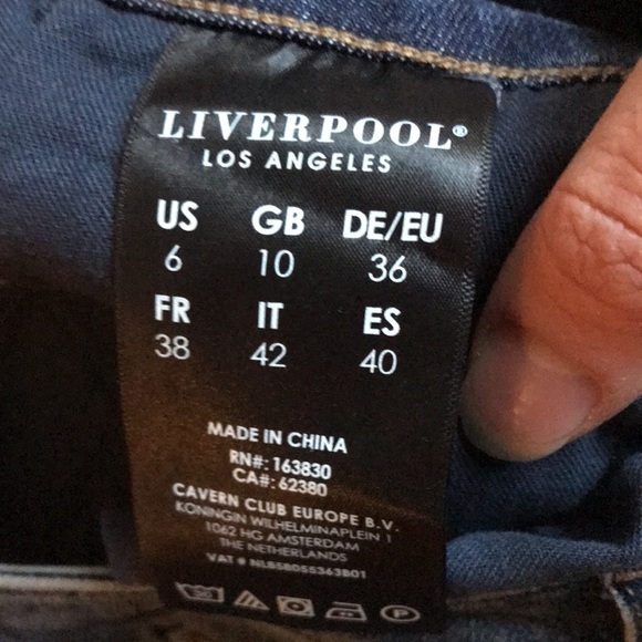 LIVERPOOL The Ankle skinny jean size 28 - Picture 4 of 6